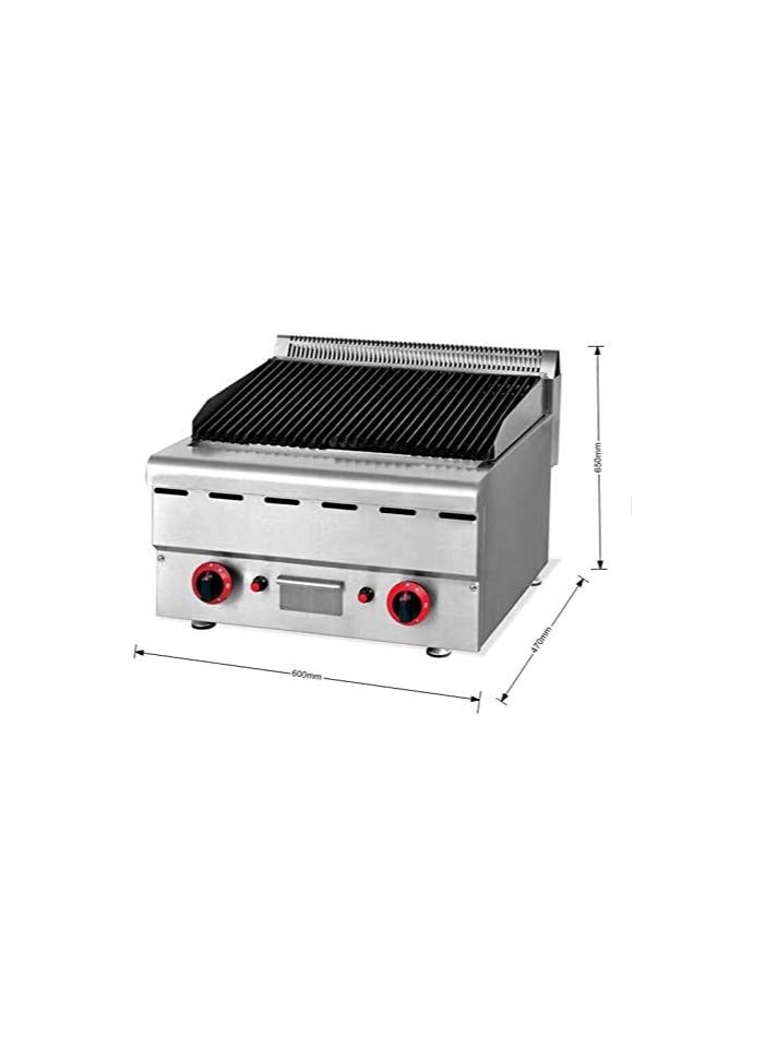 AL KHAYAM - GAS LAVA STONE GRILL E-RQH-600 - Image 1