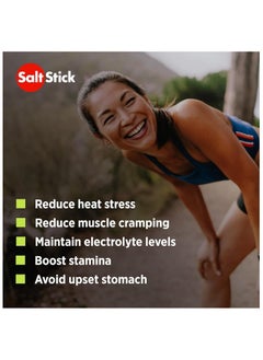 SaltStick Salt Stick Electrolyte Fast Chews, 10 Tabs, Lemon Lime  - Image 3