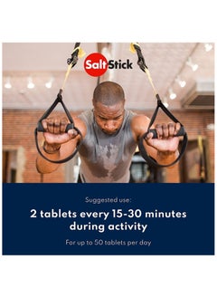 SaltStick Salt Stick Electrolyte Fast Chews, 10 Tabs, Lemon Lime  - Image 4