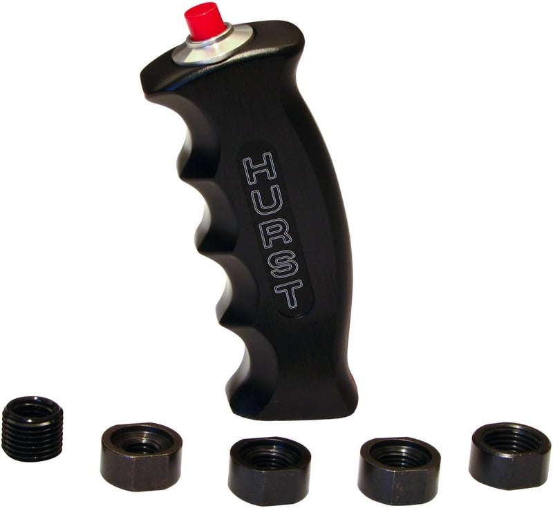 HURST 1536210 Universal Black Anodized Handle with Switch - Image 1