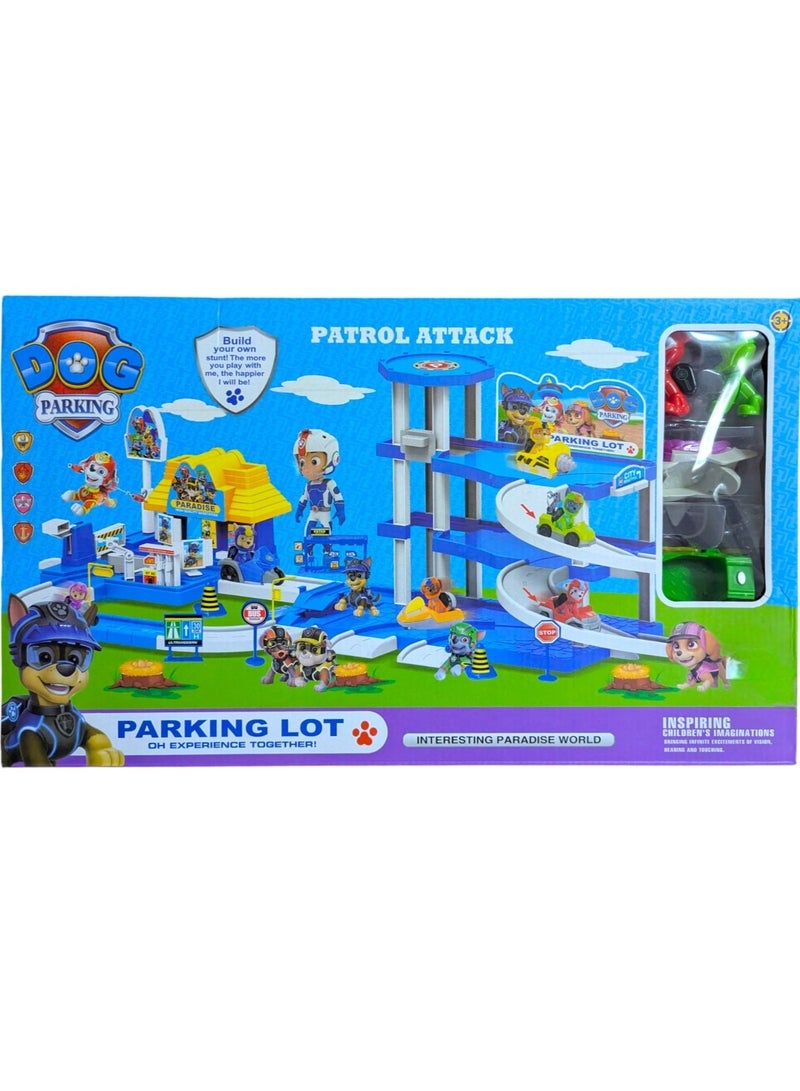 Paw Patrol Toys Paw Patrol  parking lot Tower Playset Toys for Boys Pre School with Cars - Image 2