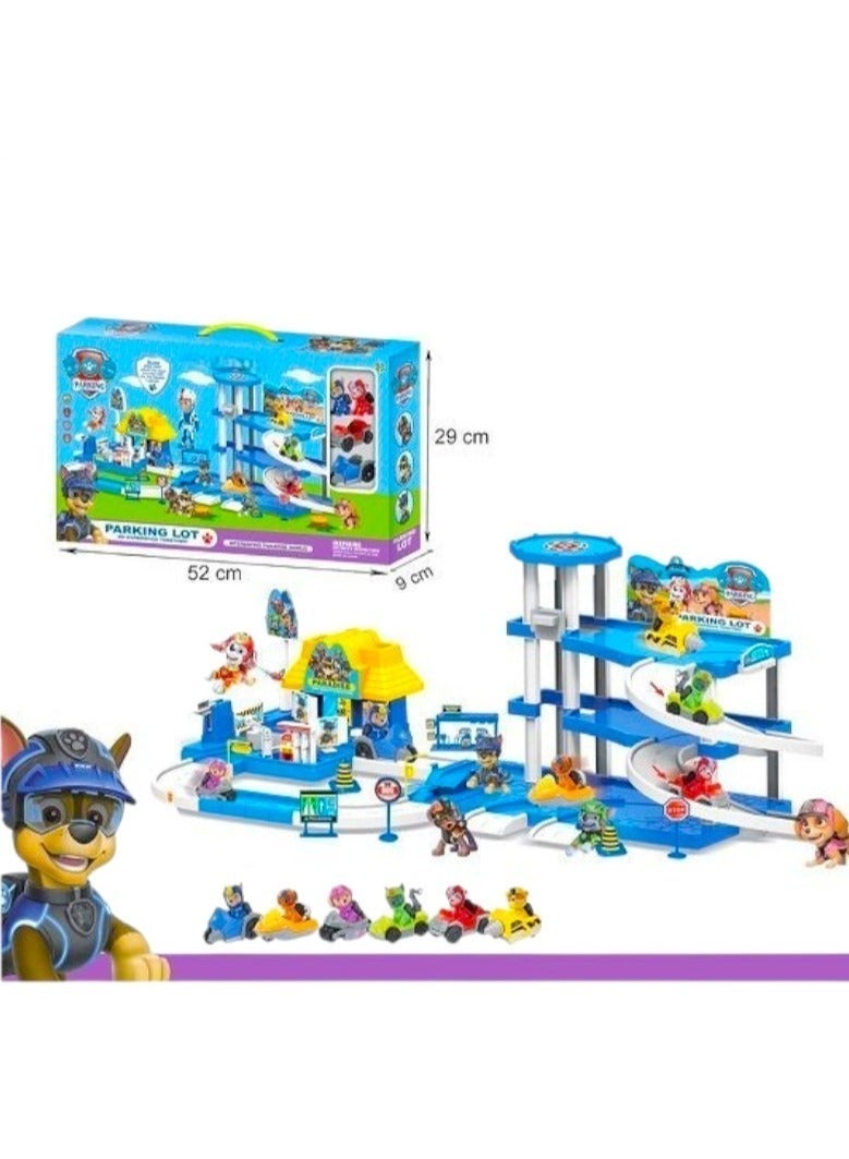 Paw Patrol Toys Paw Patrol  parking lot Tower Playset Toys for Boys Pre School with Cars - Image 4