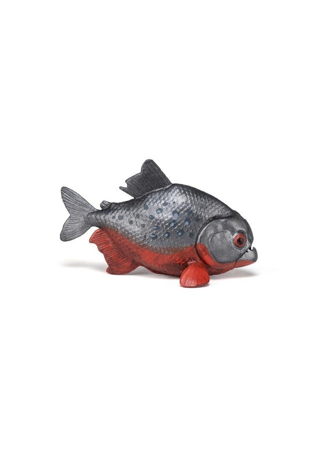 Papo - Piranha Figurine - 3 Years Old - Freshwater Animals - Educational Toy for Wild Fish - Realistic Hand-Painted Figurine - 6.6 x 3.2 x 4 cm - Fun Gift idea for Children - Piranha Toy - Image 3