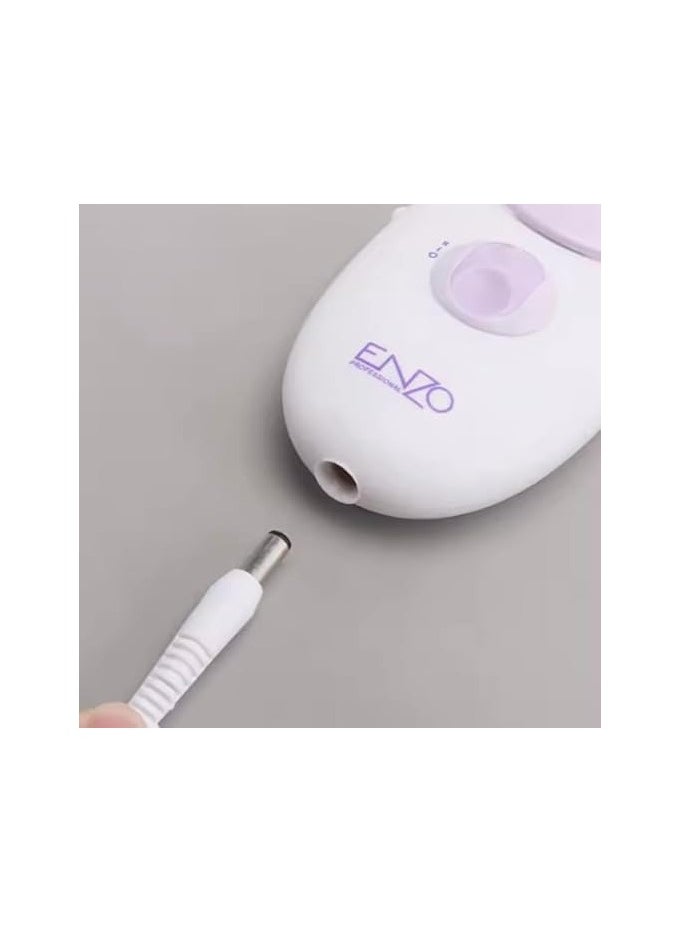 ENZO EN-AIR Rechargeable Hair Removal Device - Professional Electric Shaver for Women, Waterproof by Generic, Multi-Color, Trimmer Attachments Included  - Image 2