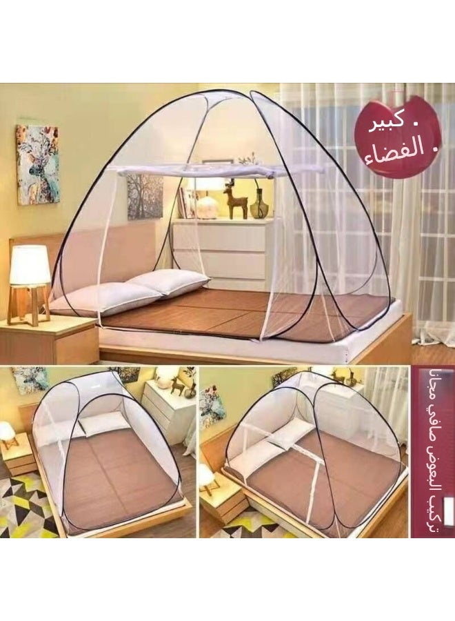 Portable Folding Mosquito Net Tent – Outdoor Camping Mosquito Shelter for 1m Bed or Dorm Use - Image 2