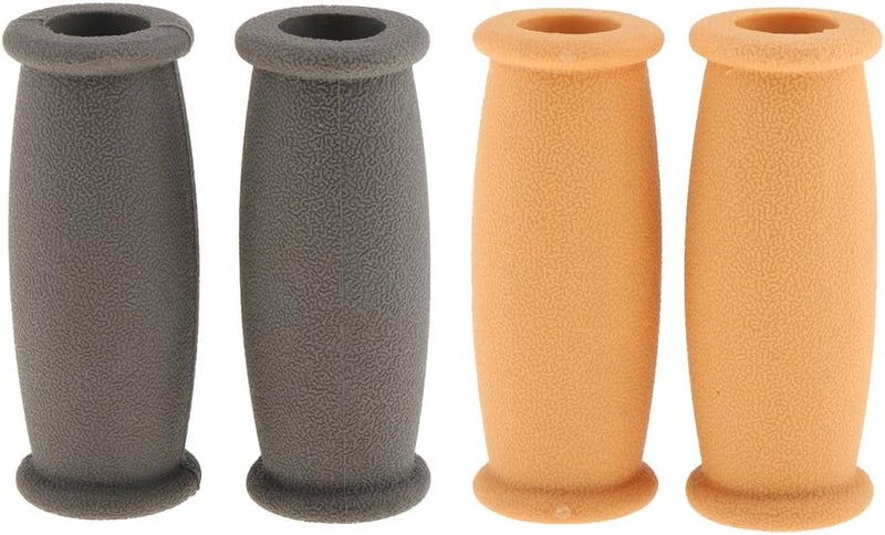 klarako 2 Pairs Soft Rubber Crutch Hand Grip Cover/Walker Hand Grip Covers Pad Cushion Anti Silp Crutch Handle Pads Mobility Aid Hand Cushion - Image 2