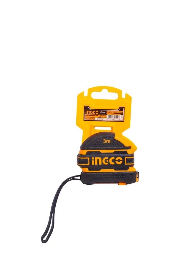 INGCO INGCO Measuring Tape HSMT08316 – 3 Meter Steel Blade, 16mm Wide, Lockable Tape Measure  - Image 2
