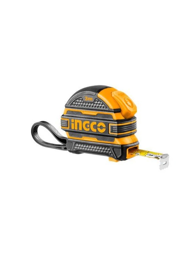 INGCO INGCO Measuring Tape HSMT08316 – 3 Meter Steel Blade, 16mm Wide, Lockable Tape Measure  - Image 1