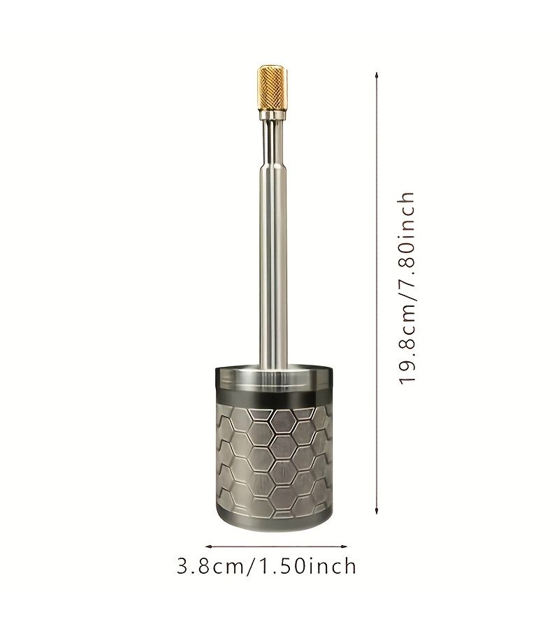 Stainless Steel Manual Coffee Filter Compact Space Saving Design Durable French Press - Image 1