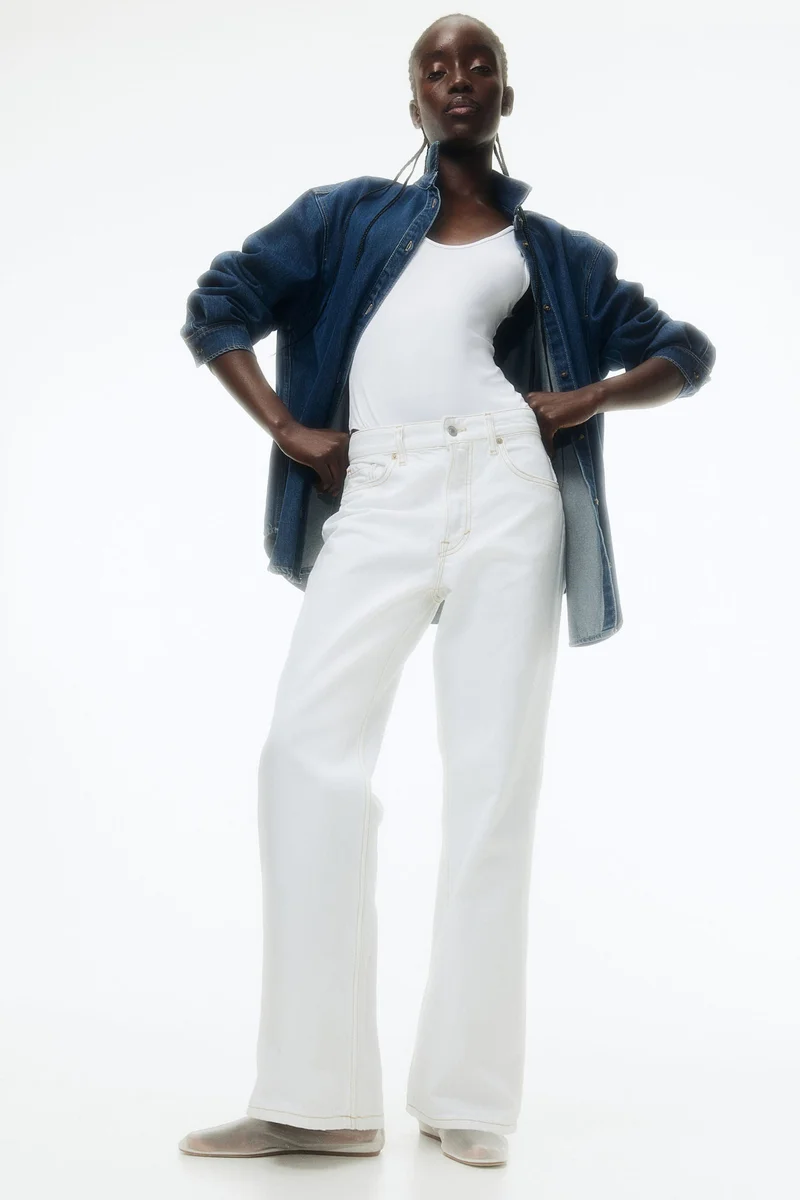 اتش اند ام Straight Regular Jeans