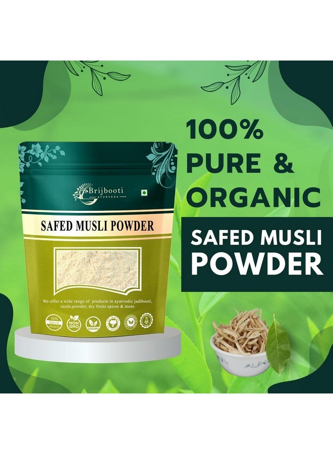 BrijBooti بودرة بريجبوتي سافيد موسلي (100 غ) موسلي نقي وطبيعي للقدرة والحيوية والقدرة على التحمل - Image 4