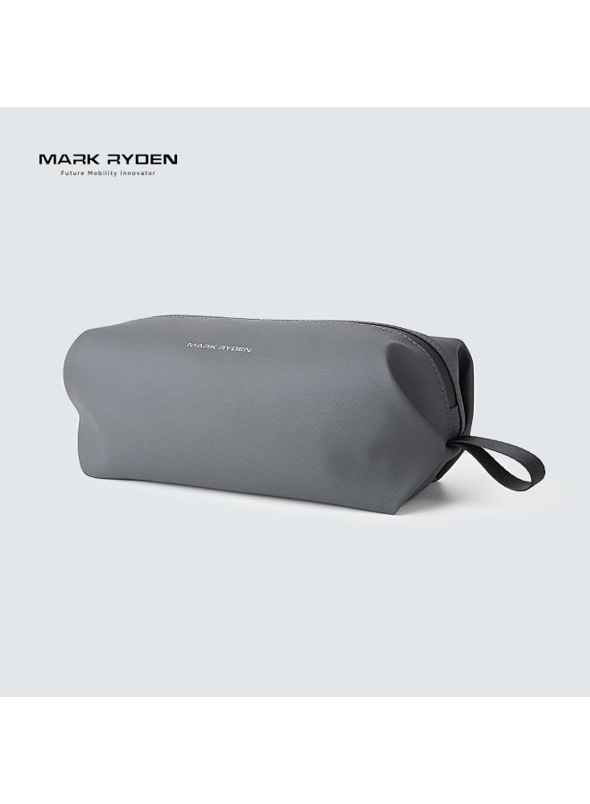 Mark Ryden Men's Travel Toiletry Bag Portable Storage Digital Accessories Lightweight Water-repellent Makeup Bag Graphite Gray - Image 1