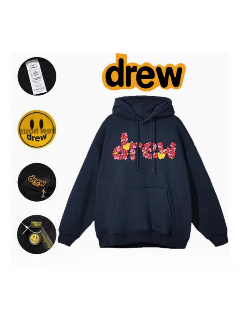 drew - New Drew Love Smile Hoodie - Image 1