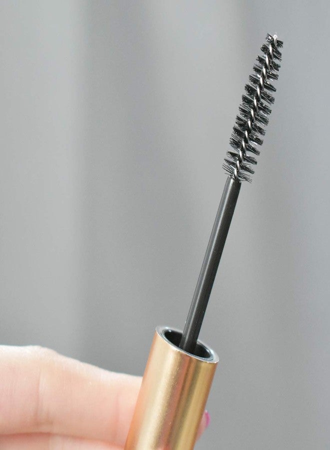GTHER 10PCS 10ML Empty Mascara Tube Bottle with Eyelash Wand & Rubber Inserts & Funnels Set for Castor Oil/Eyelash Growth Oil, DIY Mascara Eyelash Cream Container with Cap, Matte Gold - Image 4