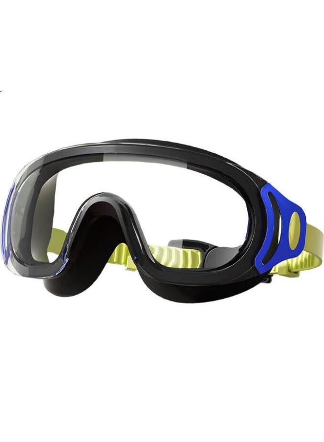 Erke Children'S Large Frame Swim Goggles High Definition Anti-Fog Waterproof Swimming Diving Goggles Boys Girls Kids Swimming Equipment - Dynamic Black - Image 3