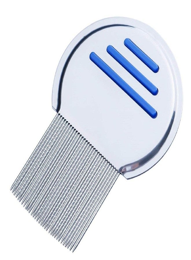 Sloane Lice Comb ForWomen And Kids Stainless Steel Lice Terminator Fine Egg Nit Lice Egg Removal Comb For Women Lice Comb Hair Women Scalp Louse And Eggs Remover - Image 1
