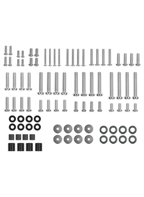 TV Mount Screw Hardware Kit Universal VESA Wall Mount Screw Washer Spacer Pack (M4 M5 M6 M8) for TV and Monitor Mountin
