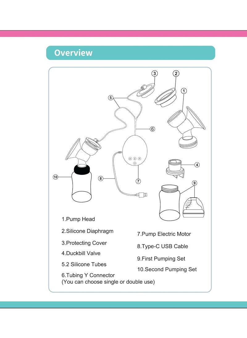 Lafrutta Double Electric Breast Pump 150Ml*2 +Free Milk Bags - pzsku/Z77D3A5009A21C3177E58Z/45/_/1735644699/1fcecd9a-b4d9-49e4-a624-b405d0e8782b