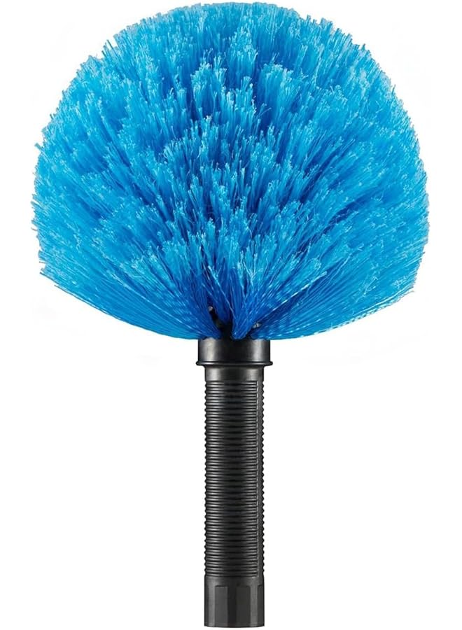 promass Cobweb Duster Replacement Head, Duster with Extension Pole, Outdoor Spider Web Remover, Spiderweb Cleaning Brush, Screw on Cobweb Duster Replacement Head for Pole - Image 1