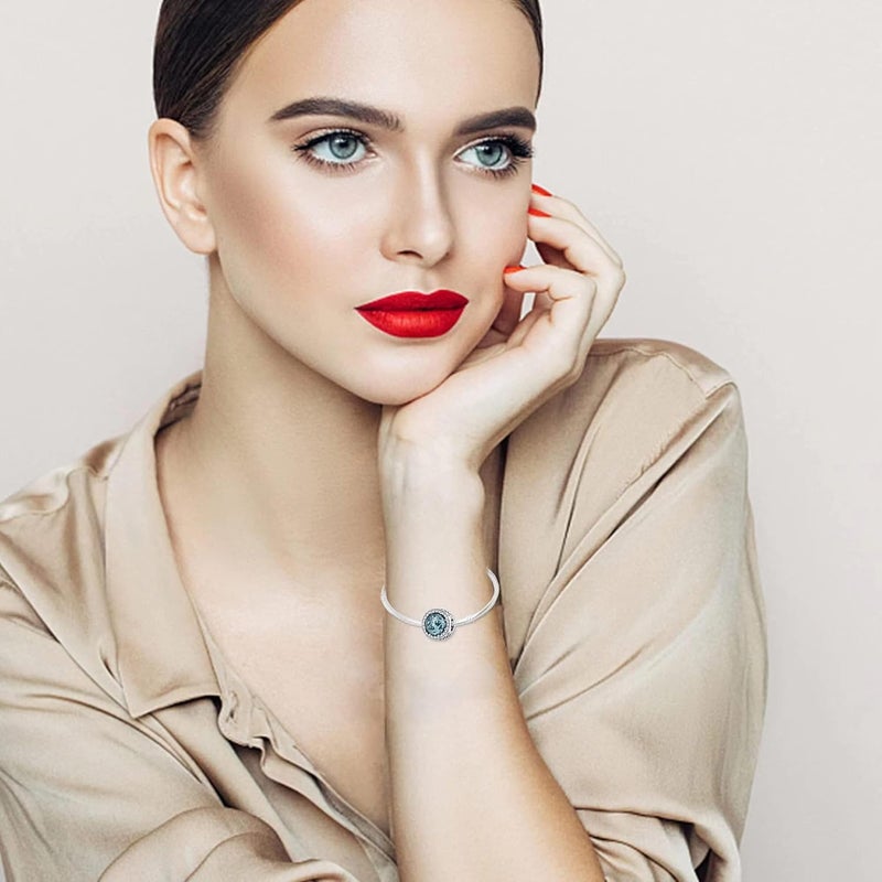 Excefore Charm for Bracelets, 925 Silver Beads for Women's Bracelets & Necklaces Dangle Pendant for Mother's Day - Image 2