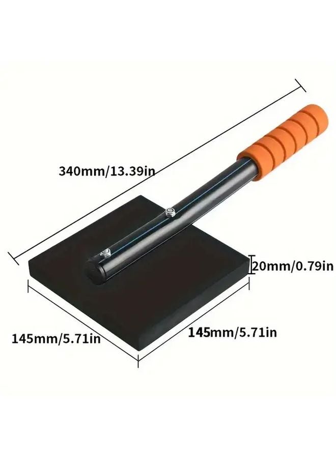 8 Layer Clamping Line Rubber Tile Installation Hammer Large Area Slapping Tool - Image 5