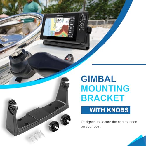 Deargooday 00013702001 Gimbal Mounting Bracket with Knobs for GO9 NSS7 EVO3 Cruise 9 Vulcan9 Zeus 7 Black - Image 3