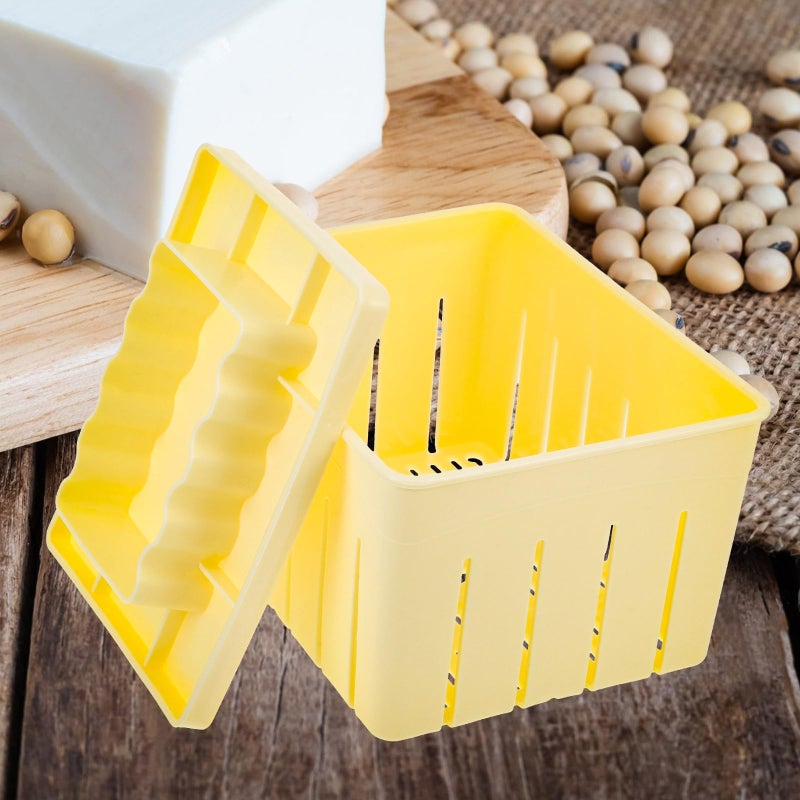 Food Grade Plastic Tofu Press Mold Box With Lid For Homemade Tofu Cheese Making - Image 5