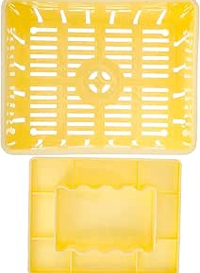 Food Grade Plastic Tofu Press Mold Box With Lid For Homemade Tofu Cheese Making - Image 1