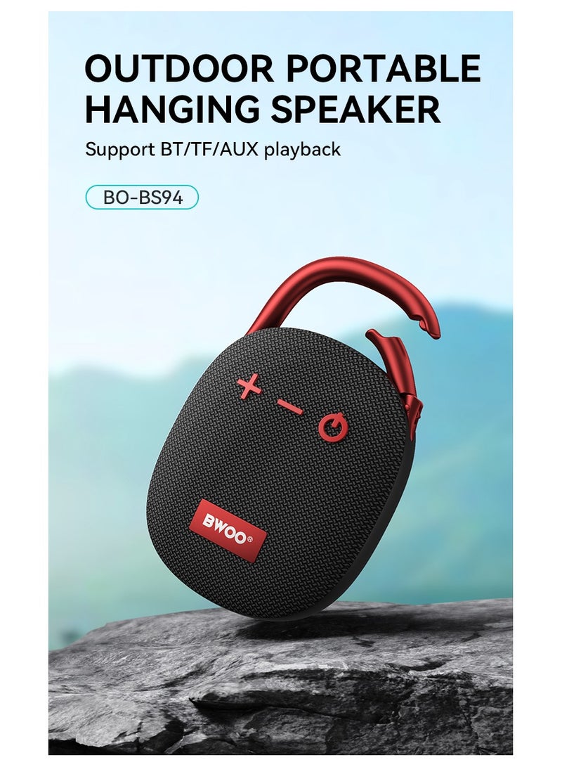 BWOO Ipx5 Waterproof Portable Hanging Speaker Bt 5.3 - Image 4