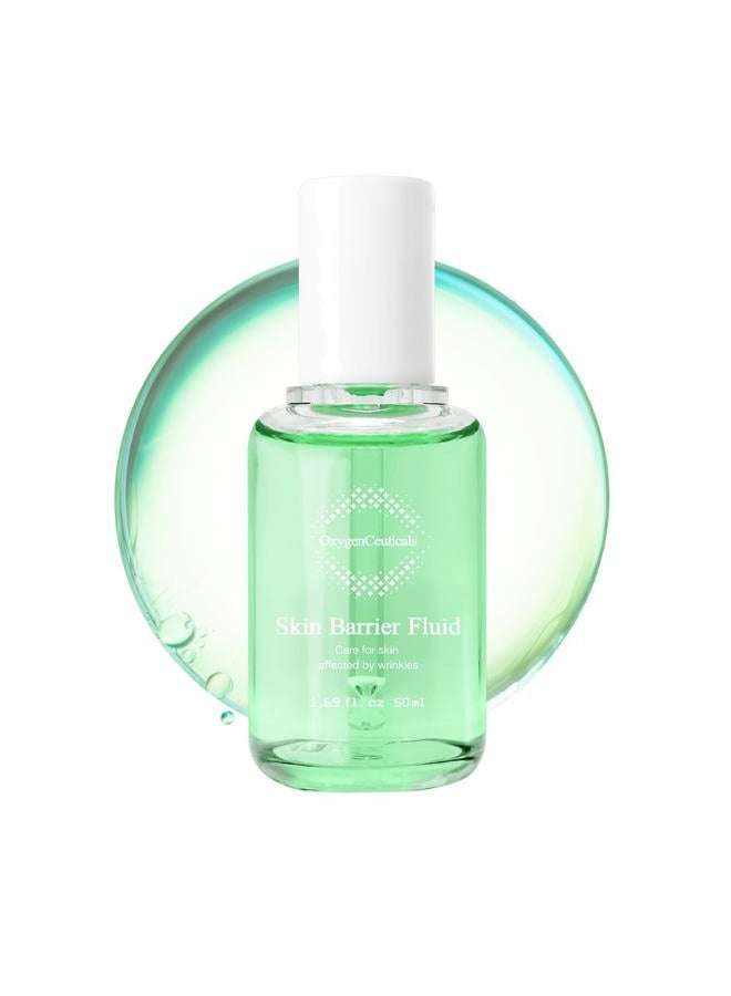 OxygenCeuticals Skin Barrier Fluid, Anti Aging Face Serum for Firming, Hydrating, Smoothing Fine Lines & Wrinkles, 50ml/1.69 oz - Image 1