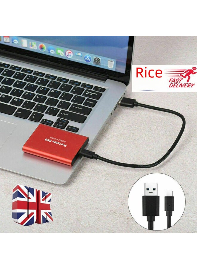 SSD High-speed Solid-state Mobile Hard Disk 16TB 8TB 4TB 2TB 1T Workers Shipped On The Same Day-Capacity:2TB-Interface:Black  - Image 2