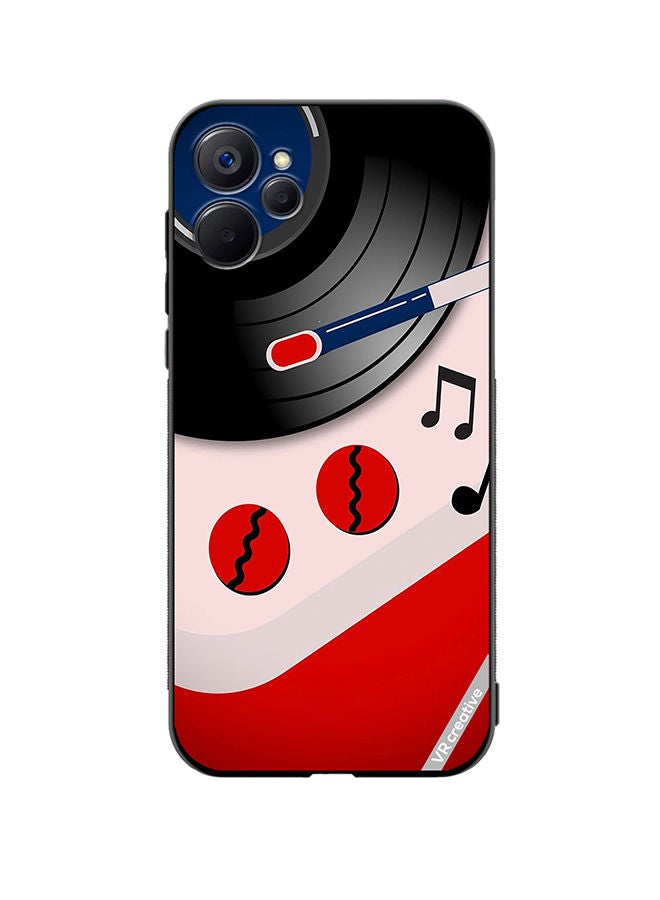 VR CREATIVE Protective Case Cover For Realme 9i 5G Music Design Multicolour - Image 1