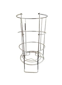 Rahul Professionals Fire Extinguisher Stand for 6kg 4kg Fire Extinguisher Stand White Color Pack of 3  - Image 2