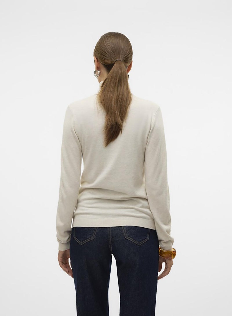 VERO MODA Vmiris Ls Rollneck Pullover Ga Noos - Image 5