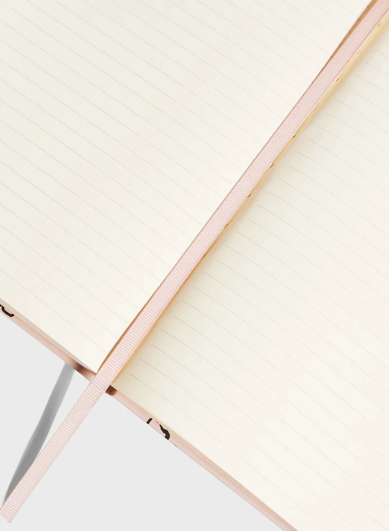 Ted Baker A5 Notrel Magnolia Flower Notebook