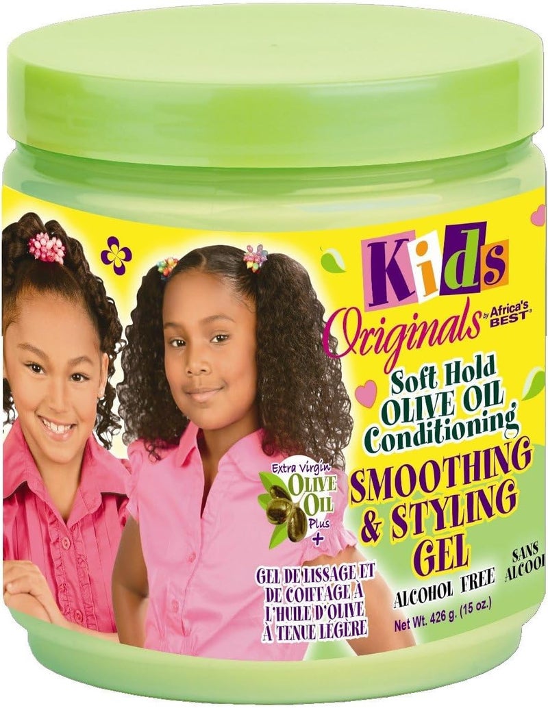 Africa's Best Kids Organics Soft Hold Olive Oil Smoothing & Styling Gel, 15 Ounce - Image 3