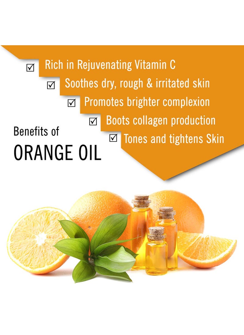 KEYA SETH AROMATHERAPY, DEVICE OF DROP Keya Seth Aromatherapy Skin Defence Orange Body Oil Skin Lightening Rejuvenating NonSticky for Daily Use After Bath Massage Oil Enriched with Orange Vitamin C 200ml  - Image 2