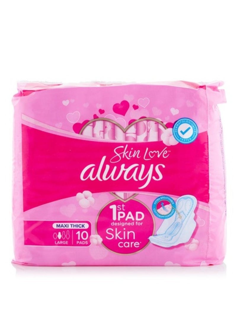 Always Cotton Skinlove Maxi Thick Pads 10S ( 40098 )