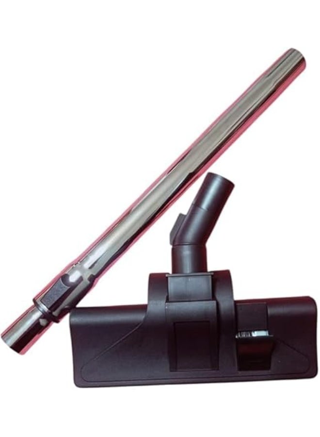 مجموعة مكنسة كهربائية مستوردة مكونة من قطعتين، فرشاة كهربائية شديدة التحمل وأنبوب من الستانلس ستيل، متوافقة مع المكانس الكهربائية باناسونيك وناشونال وهيتاشي - Image 1