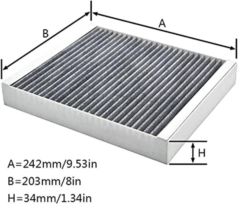 Wivplex Activated Carbon Cabin Air Filter - Image 2