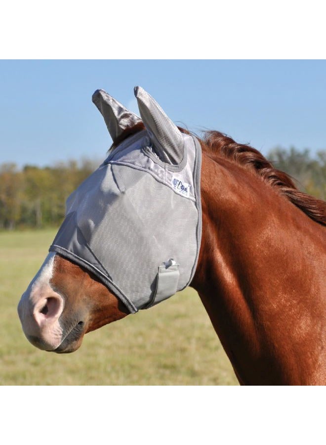 Cashel Crusader Fly Mask with Ears - Size: Horse - Image 1