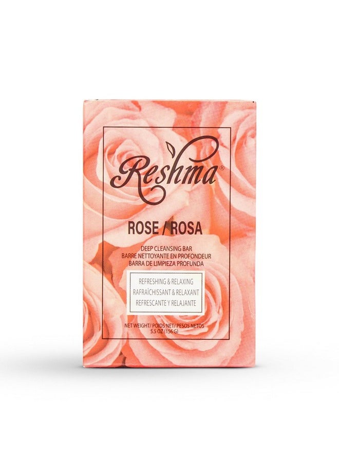 Reshma Beauty Reshma Beauty Rose Soap | Infused with Rose Oil | Soothing Face & Body Soap Bar |Suitable for All Skin Types|Deep Hydration and Rejuvenation - Cruelty Free | For Daily Use (Pack Of 1)  - Image 1