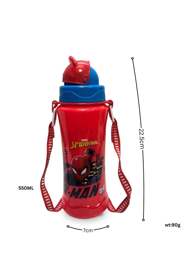 SKI WATER BOTTLE ANUSHKA 550ML SPIDERMAN - pzsku/Z77D53A869E17F8926C72Z/45/_/1723796403/26a2009a-37b6-4f31-ad3b-1d5d3b6d8340