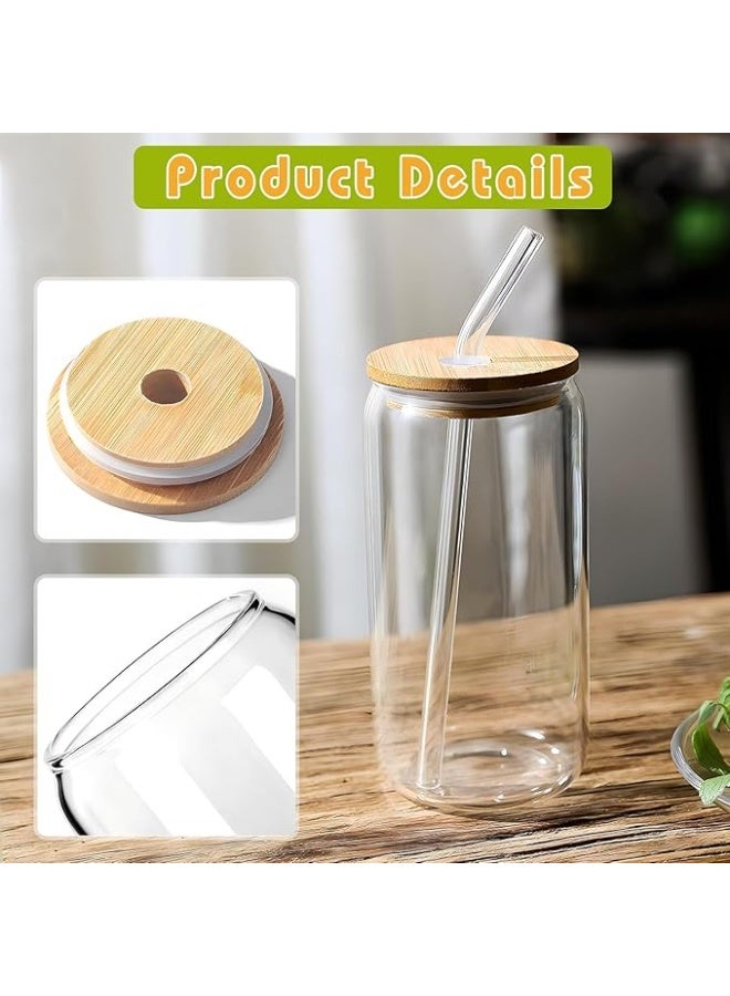 مج زجاج كوب كانز زجاجي شاليموه زجاج 550مللي - Image 3