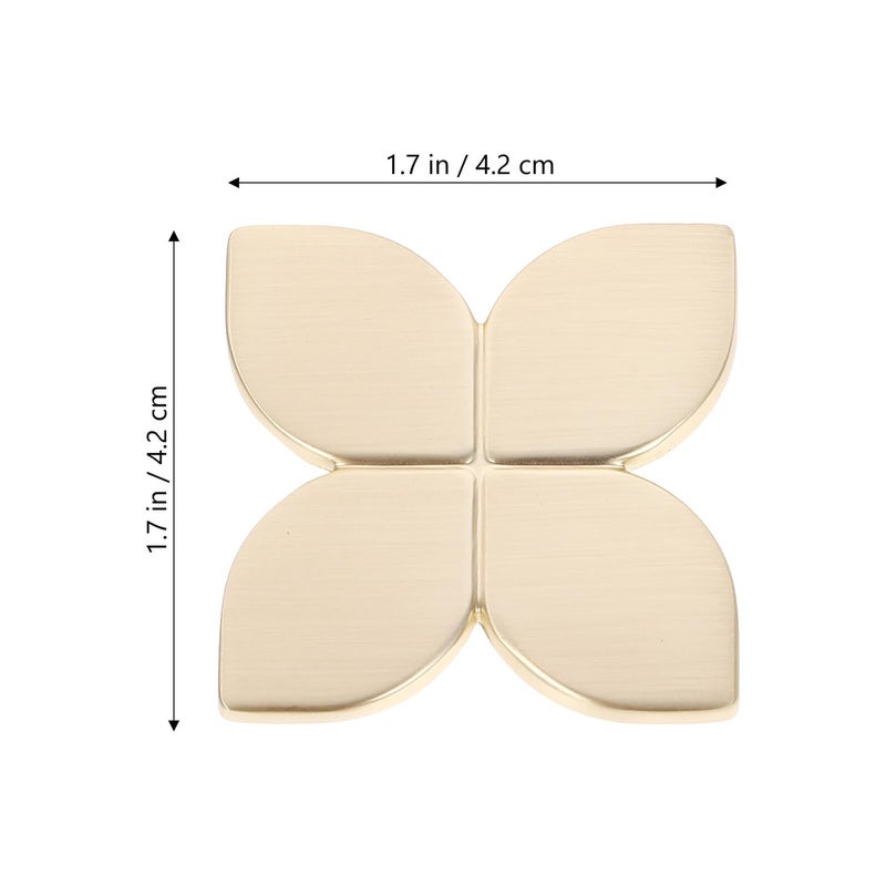 Brushed Metal Cabinet Pulls and Knobs Set of 2 Single Hole for Kitchen and Bathroom - Image 3