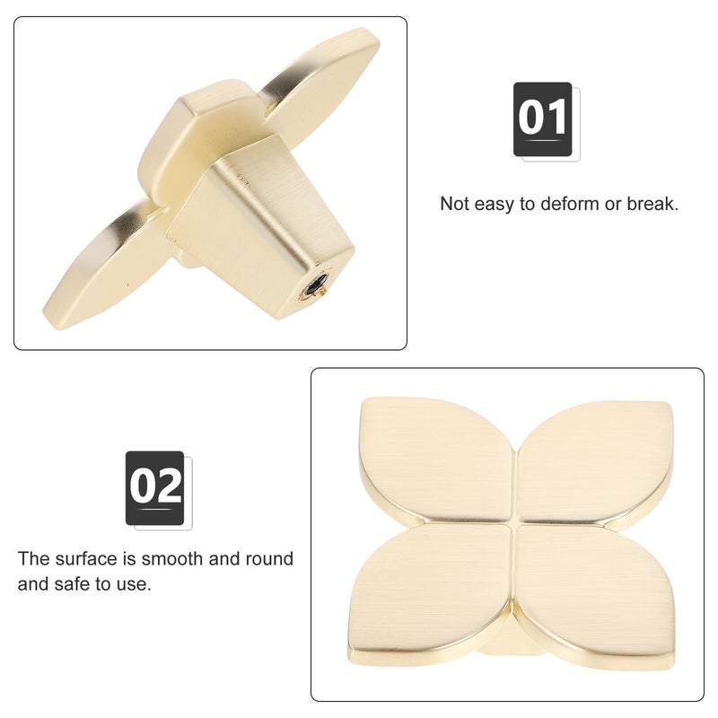 Brushed Metal Cabinet Pulls and Knobs Set of 2 Single Hole for Kitchen and Bathroom - Image 4
