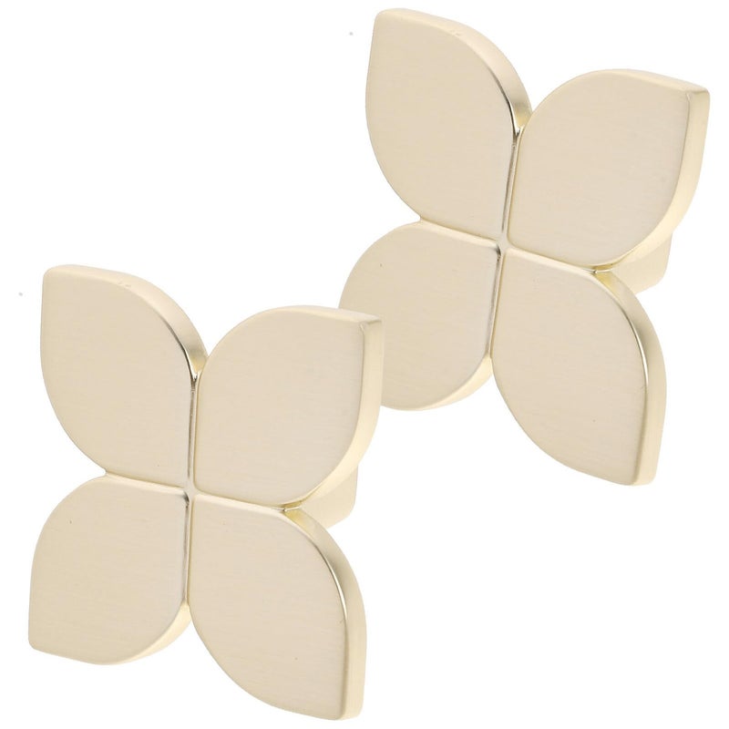 Brushed Metal Cabinet Pulls and Knobs Set of 2 Single Hole for Kitchen and Bathroom - Image 2