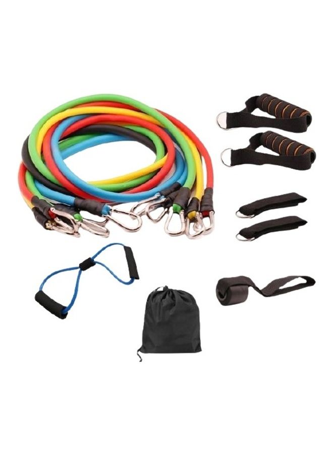 DBT 12-Piece Exercise Fitness Resistance Bands Set - Image 1