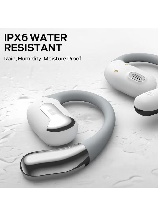 Monster Wireless Open Ear Bluetooth Headphones, Air Conduction Sports Earphones with Ear Hook, HD Stereo Sound, Rechargeable Open Ear Headset with Built-in Mic, Comfortable Secure Fit for Running Gym Cycling Driving Gaming & Daily Use - Image 5