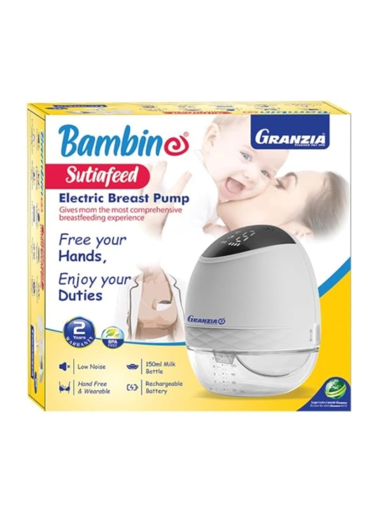 Granzia SutiaFeed Wearble Electric Breast Pump For Pumping With Easy Movement